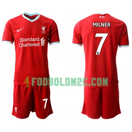 Liverpool James Milner 7 Børn Hjemmebanesæt 2020/21  Kortærmet (+ Korte bukser)